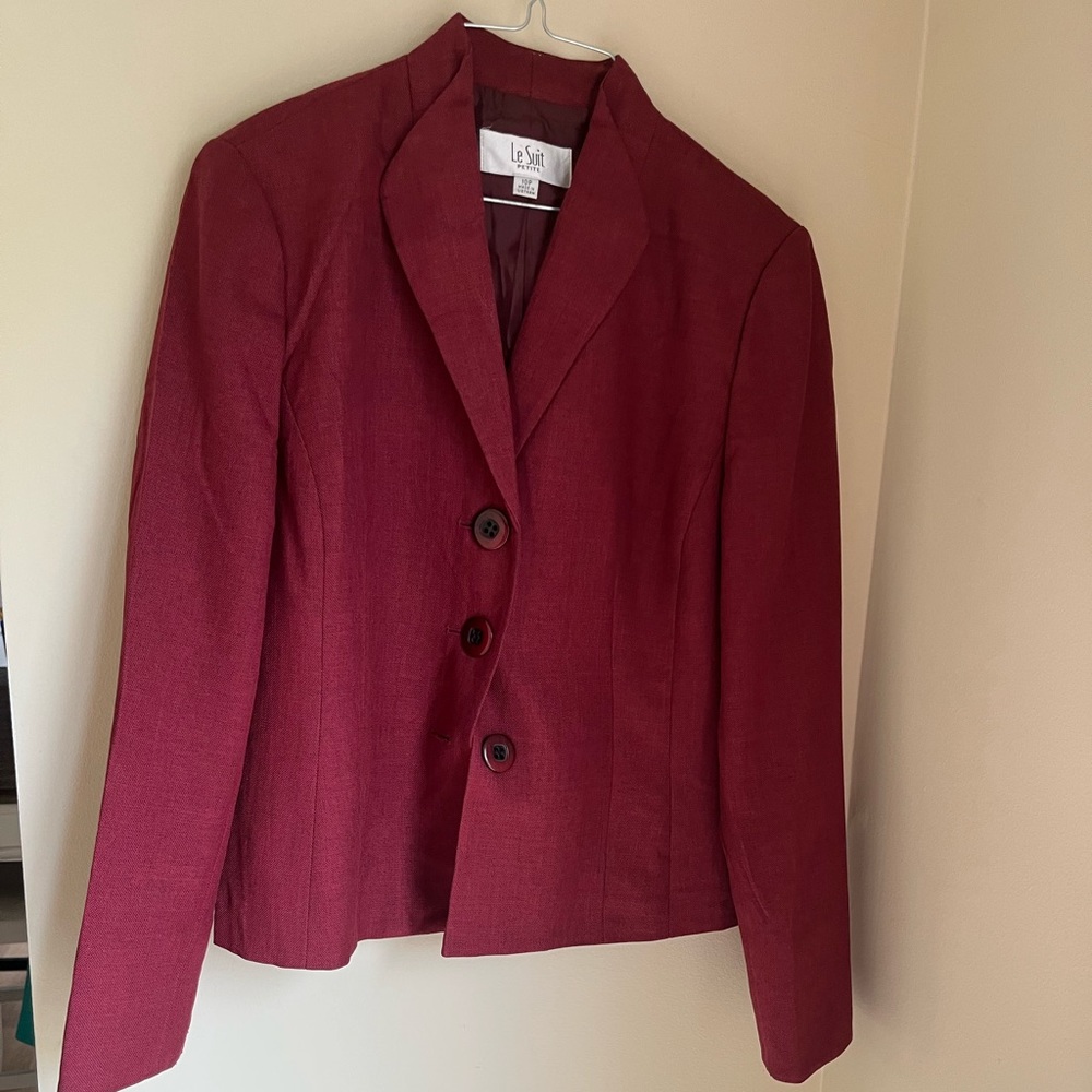 Le Suit blazer and skirt set